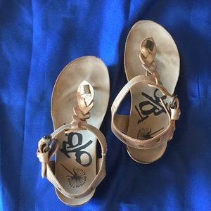 OTBT copper toned wedge